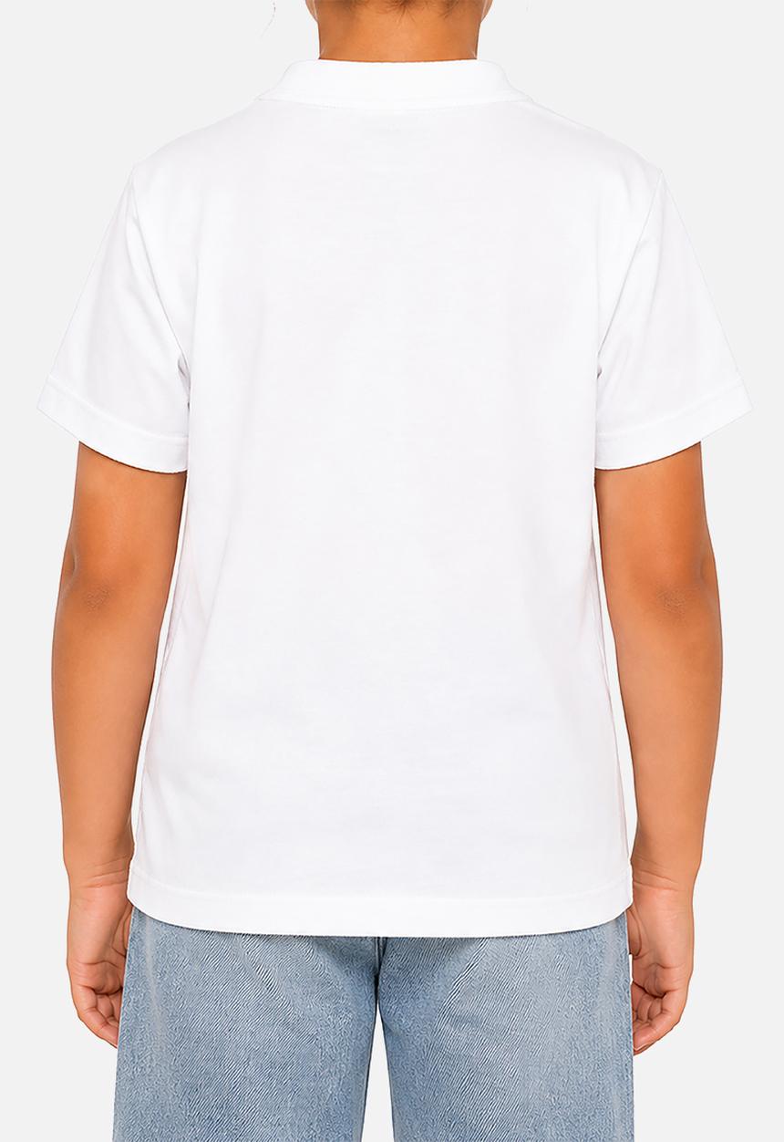 POLO - Girls Kelly Short Sleeve Tee - White
