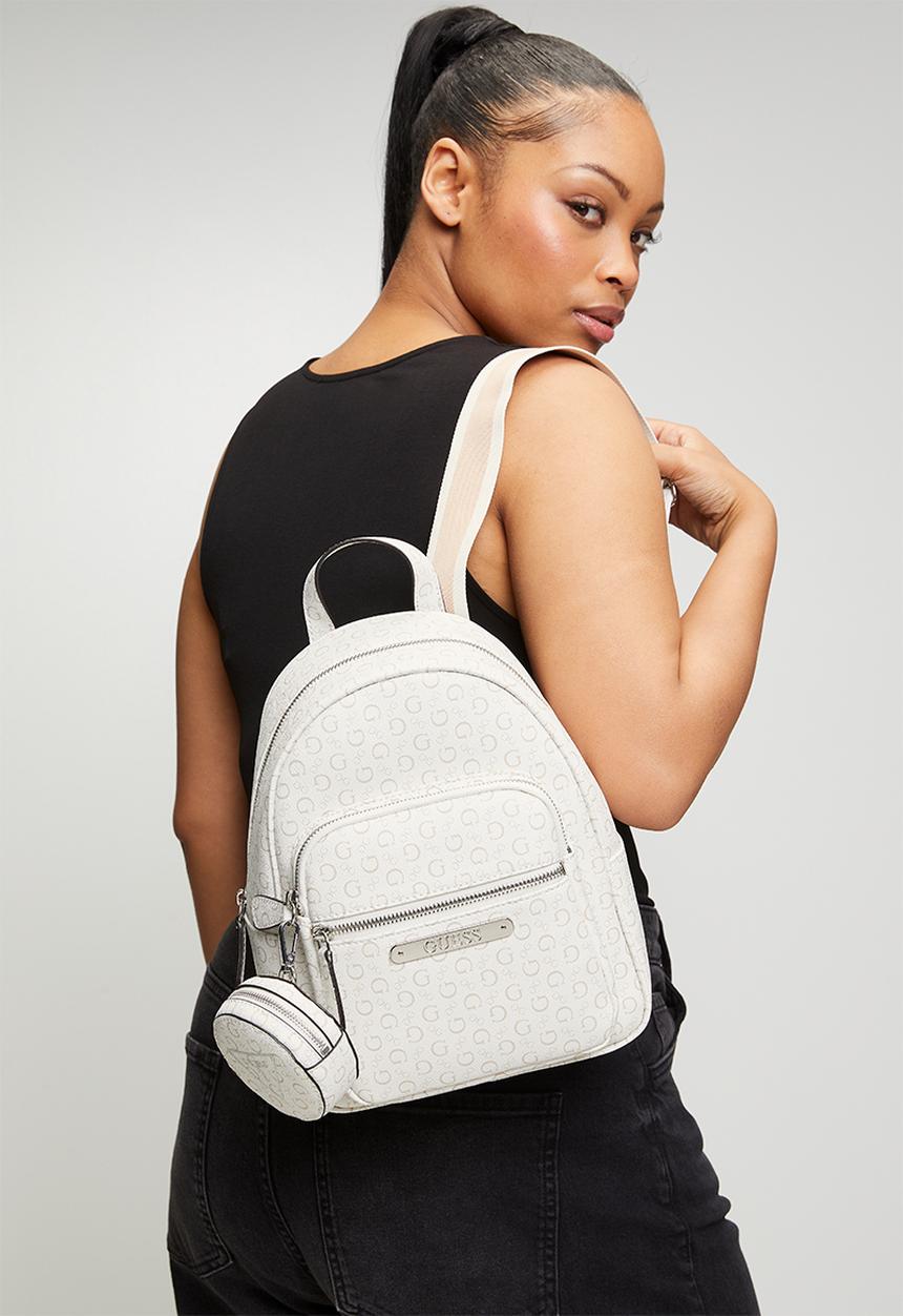 GUESS - Ahb Solena Backpack -  White
