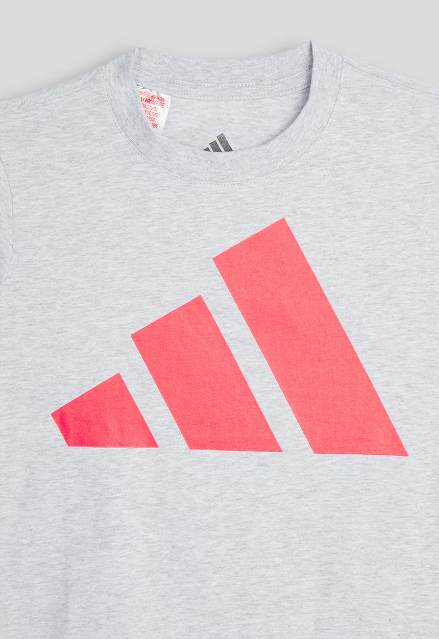 adidas Performance - Jg Bl Tee 160 2 - Light Grey Heather / Solar Turbo