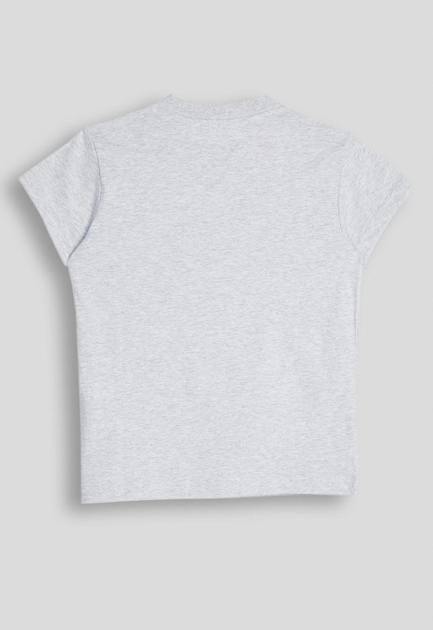 adidas Performance - Jg Bl Tee 160 2 - Light Grey Heather / Solar Turbo