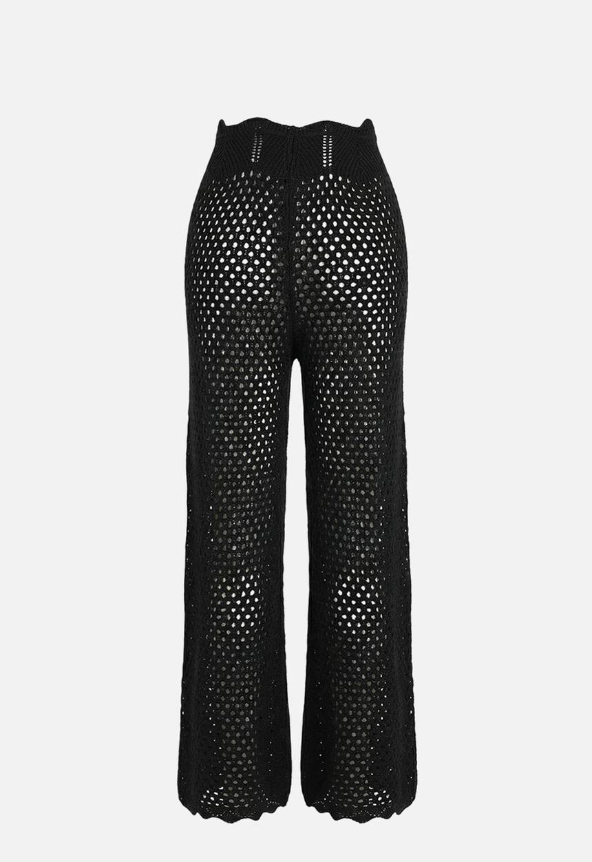 Trendyol - Knitwear beach pants - black