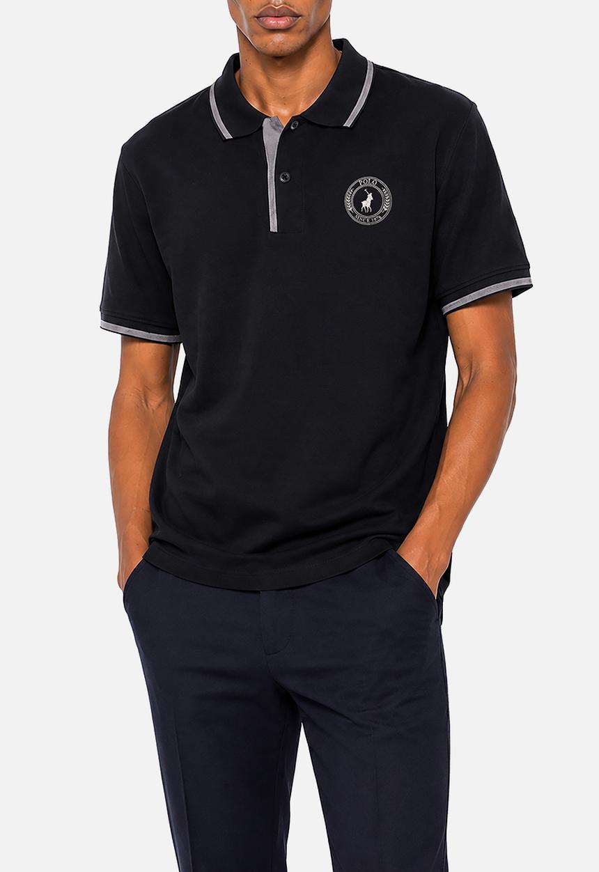 POLO - Mens Sport Short Sleeve Pique Golfer - Navy