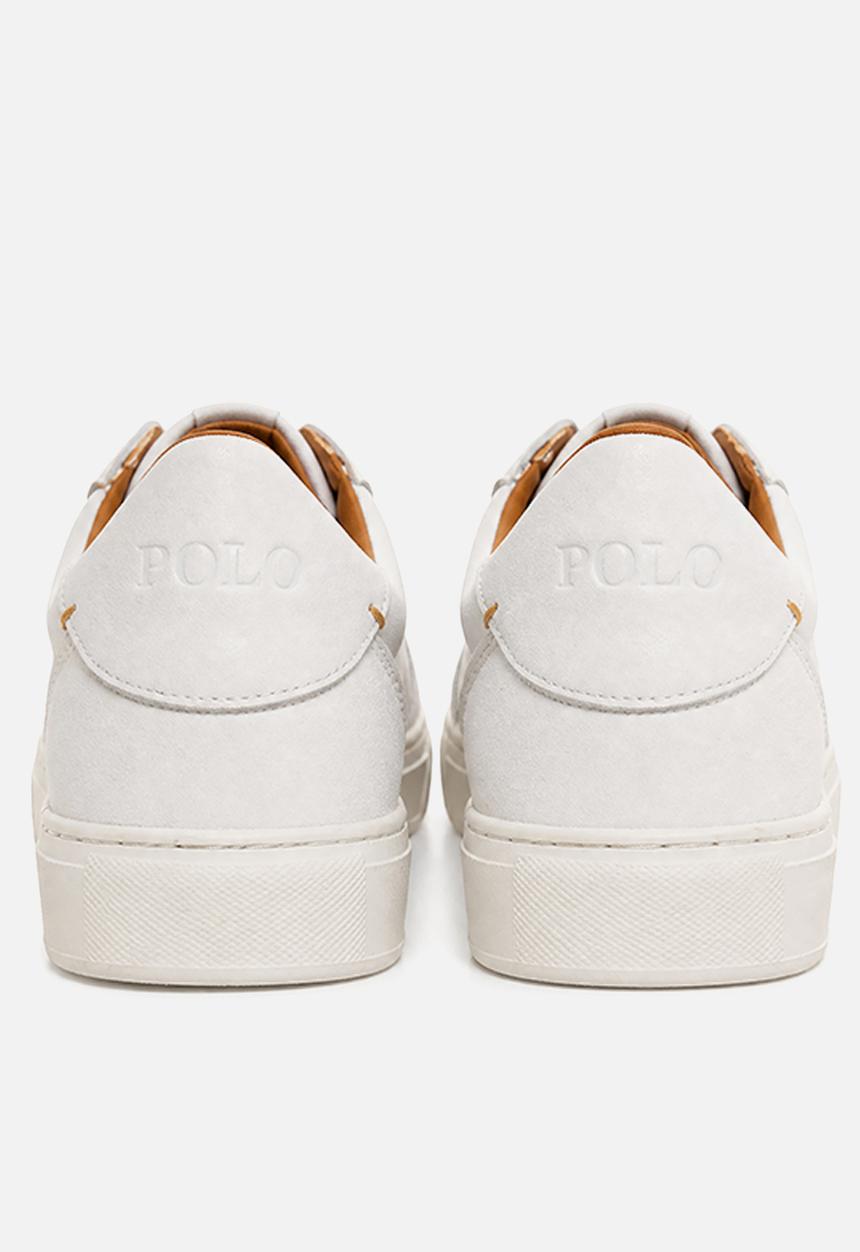 POLO - Leather classic sneaker - white