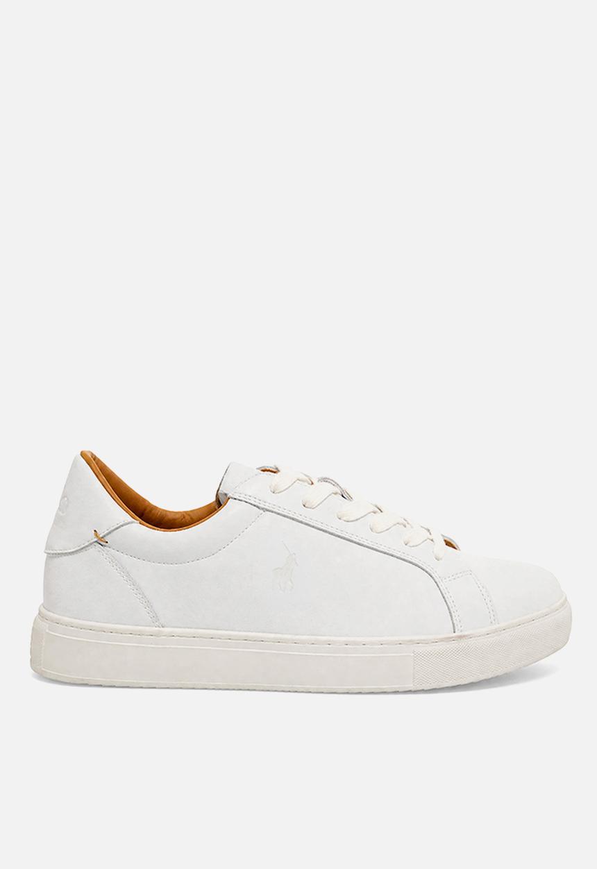 POLO - Leather classic sneaker - white