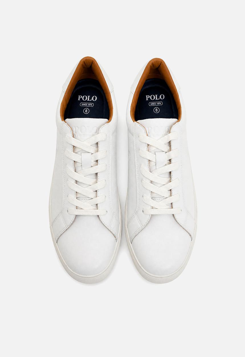 POLO - Leather classic sneaker - white