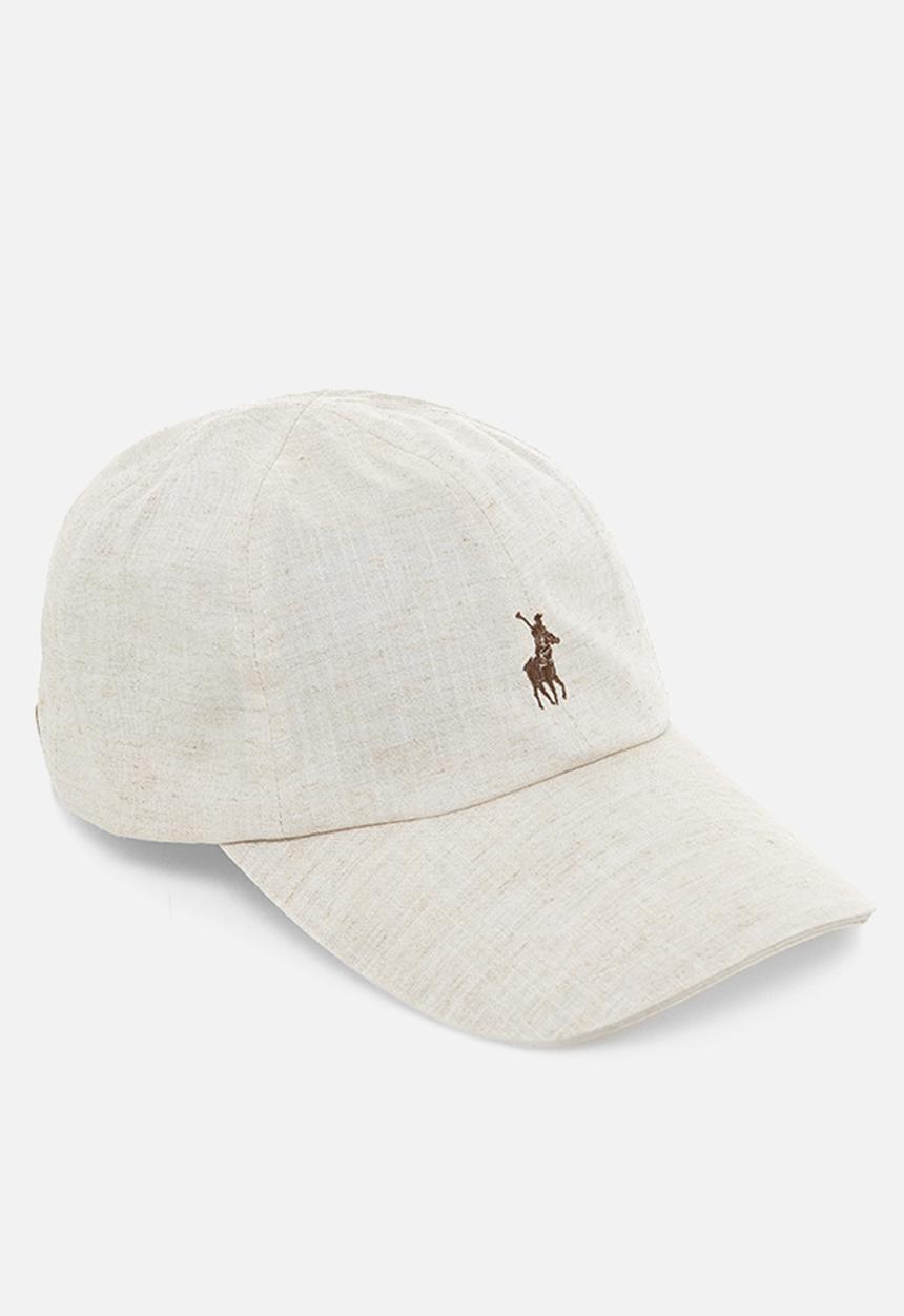 POLO - 6 Panel Linen Peak  - White