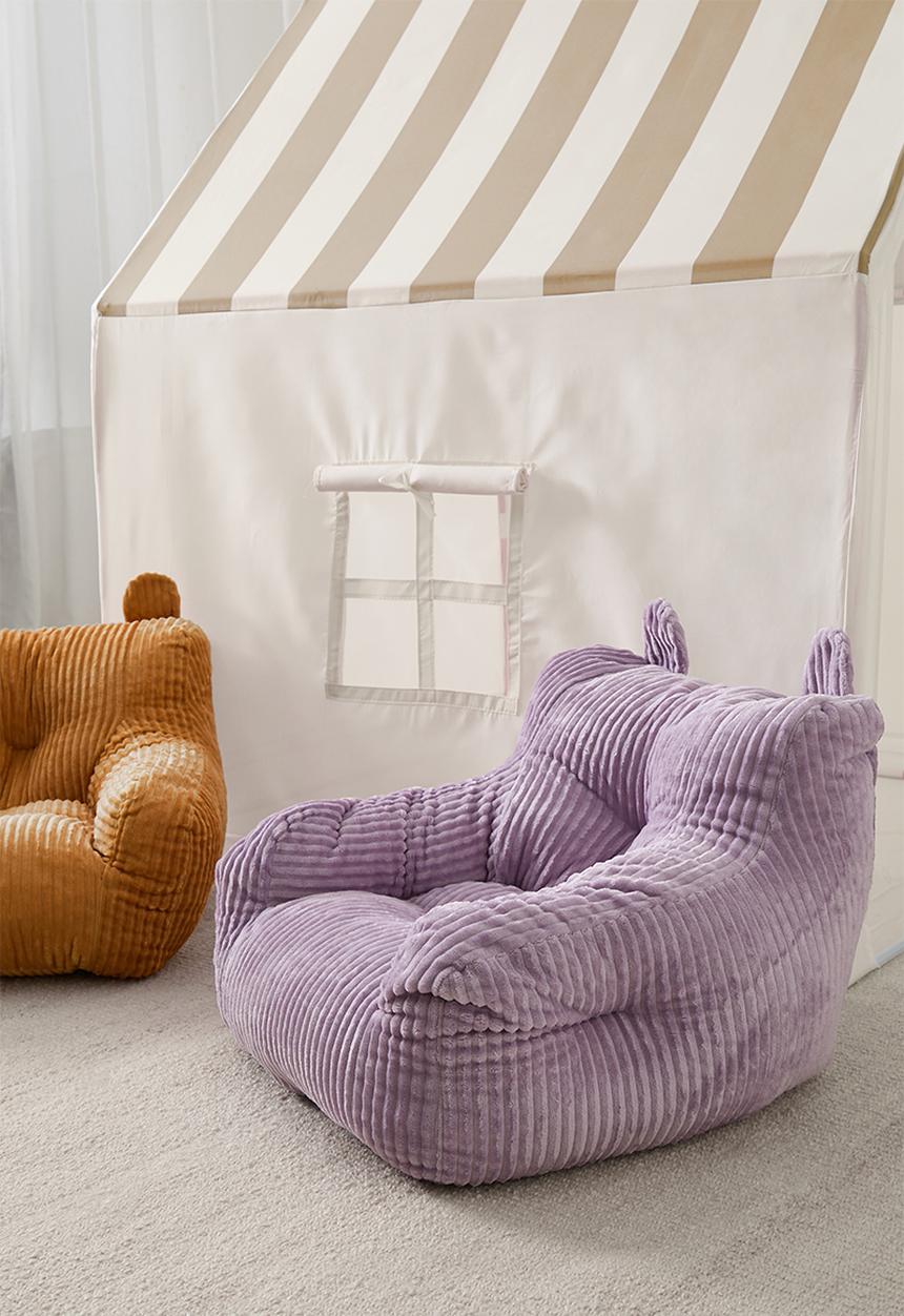Pop Candy - Wide-rib corduroy armchair - pastel purple
