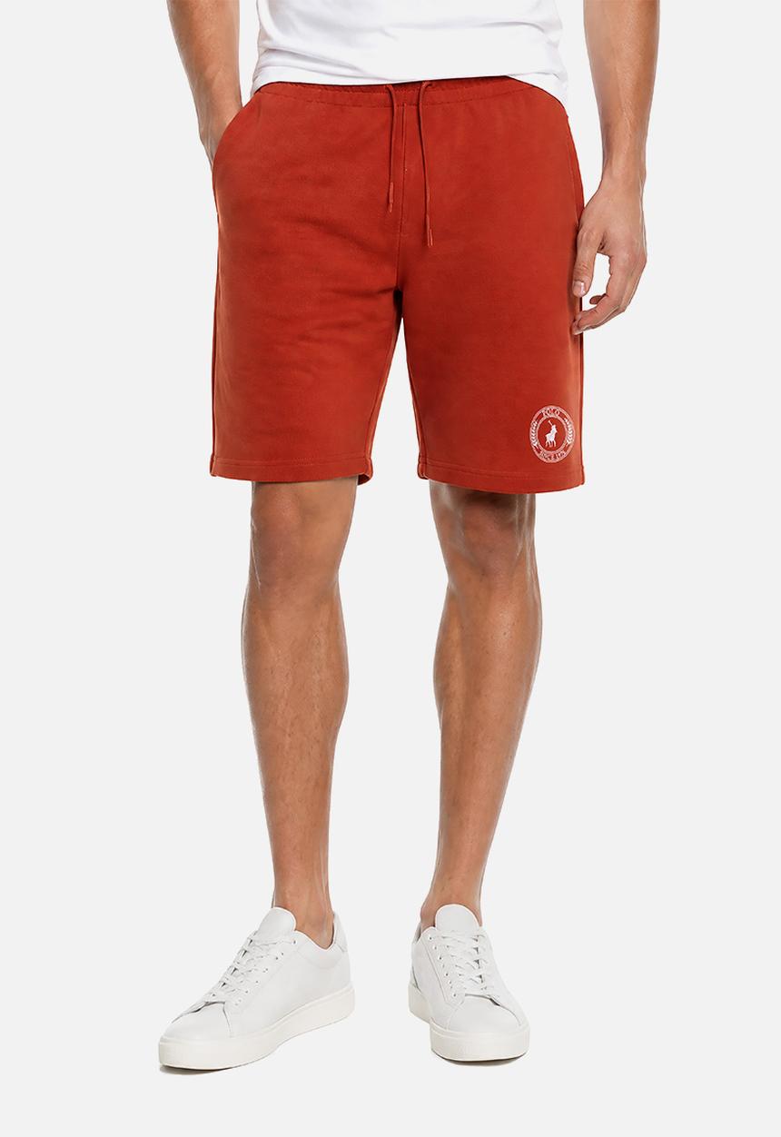 POLO - Sport Pique Short - Orange