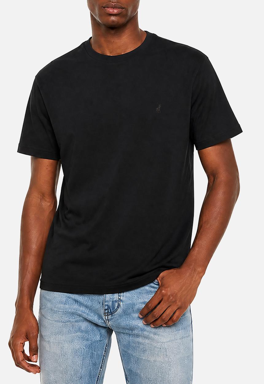 POLO - Mens Crew Neck Gotts Short Sleeve Tee - Black