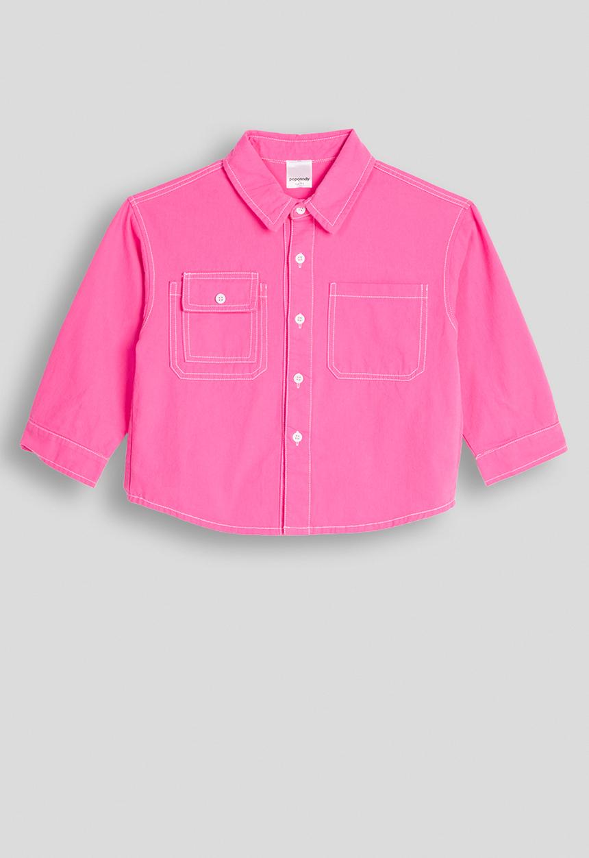 Pop Candy - Shacket - cerise pink