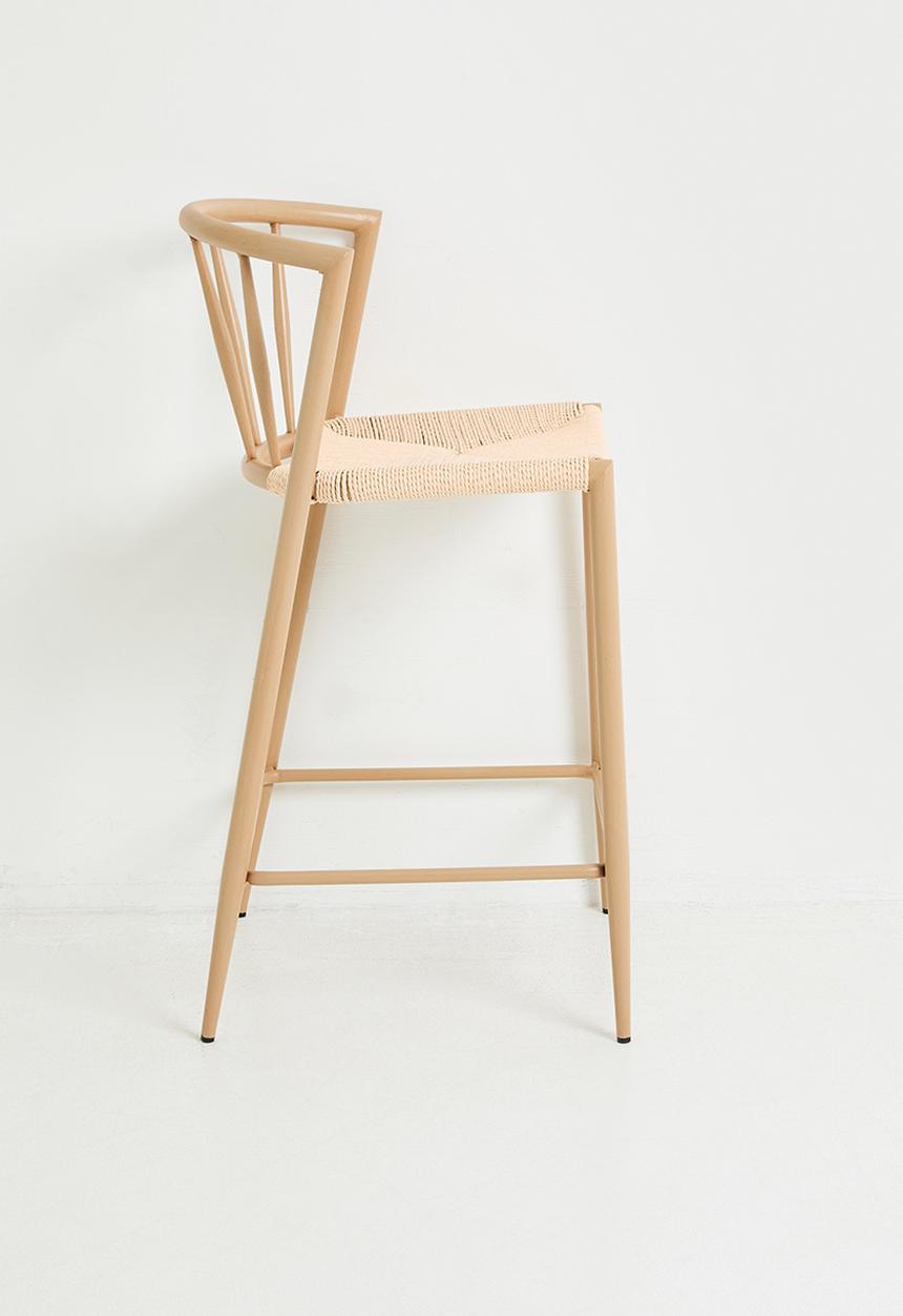 Sixth Floor - Aspen Bar Stool - Natural