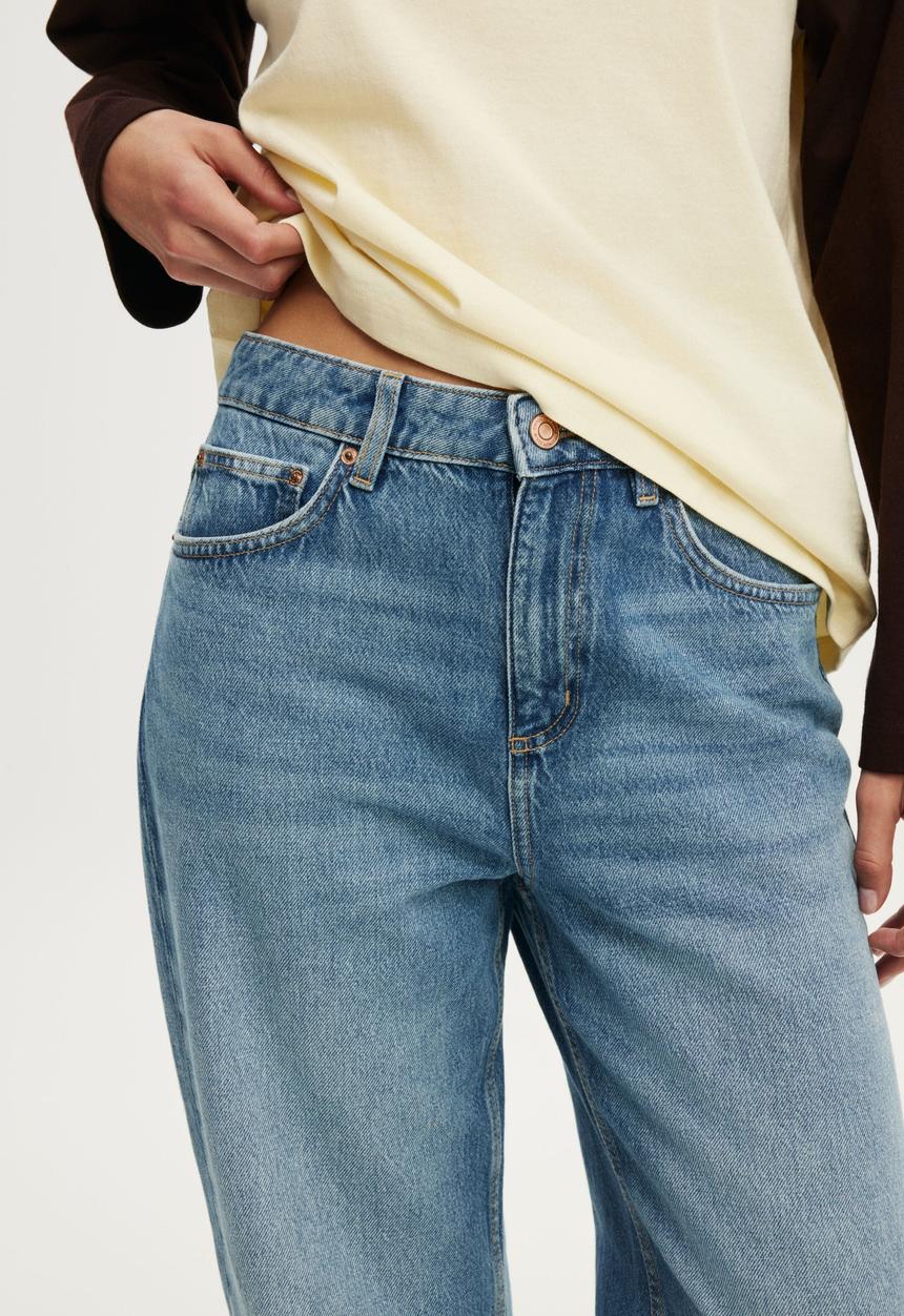 Cotton On - 91 Straight Jean - Calmwater Blue