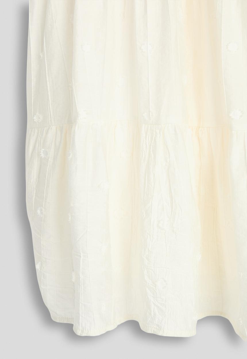 Pop Candy - Tiered boho cami dress - cream