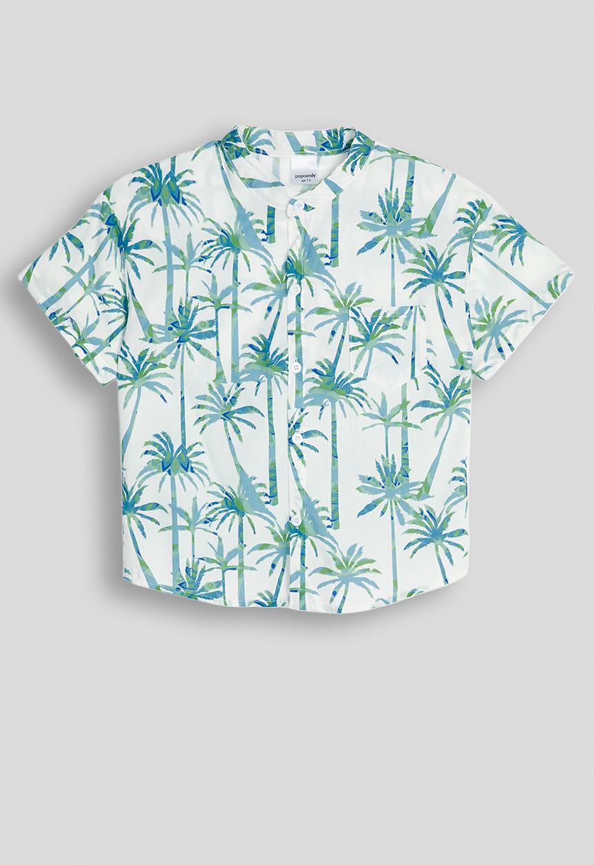 Pop Candy - Palm tree aop shirt - multi