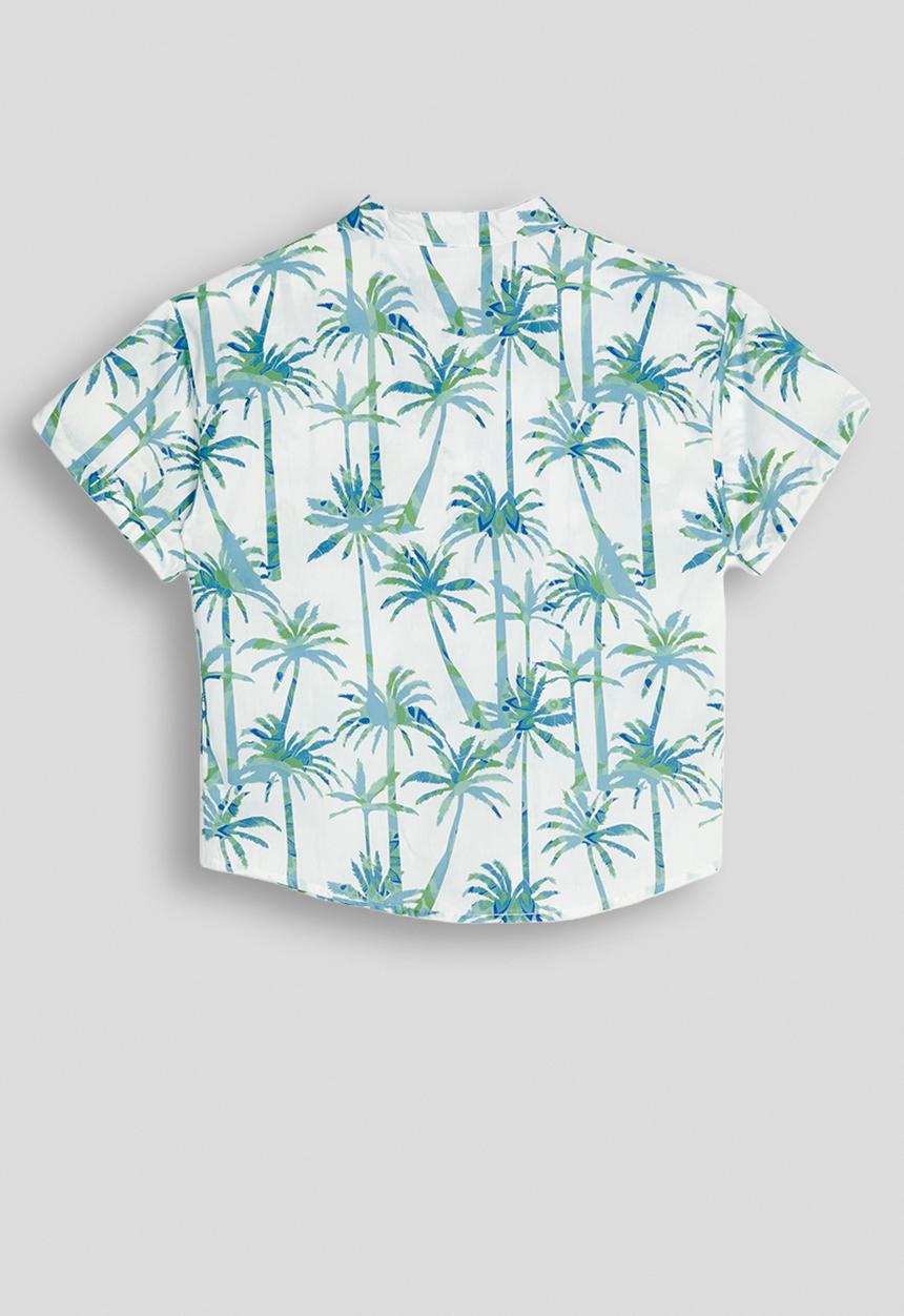 Pop Candy - Palm tree aop shirt - multi