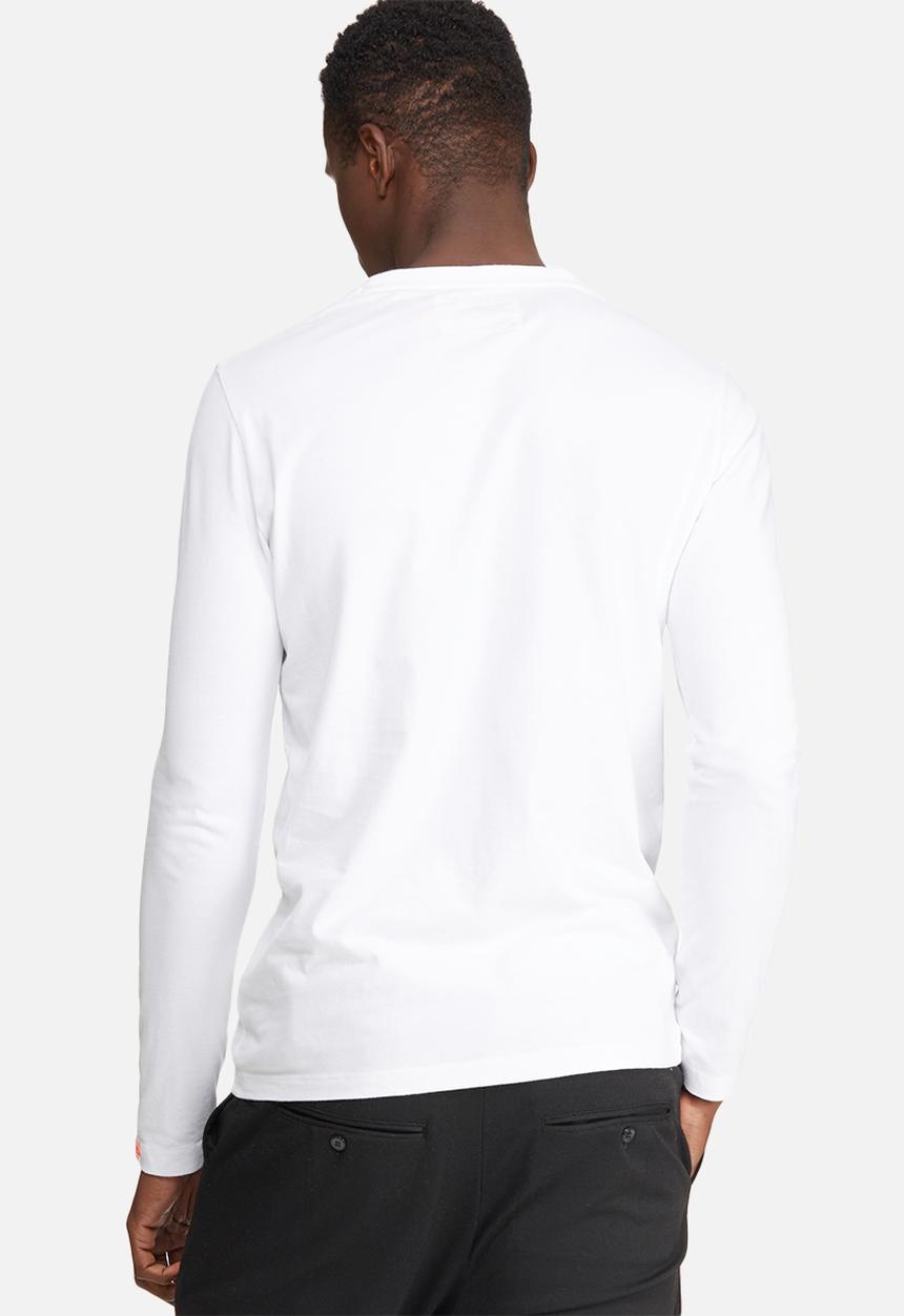 Superdry. - Orange label vintage embroidery tee