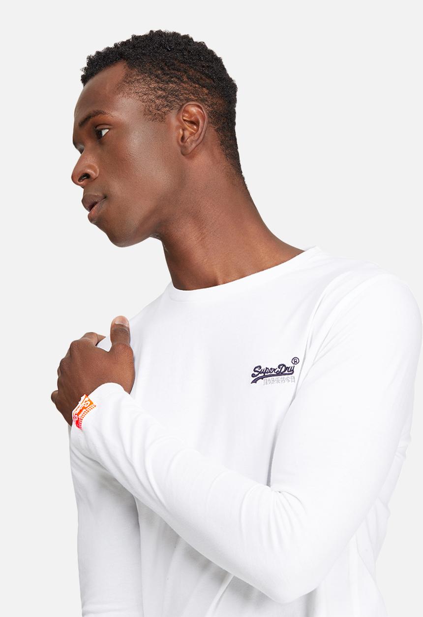 Superdry. - Orange label vintage embroidery tee