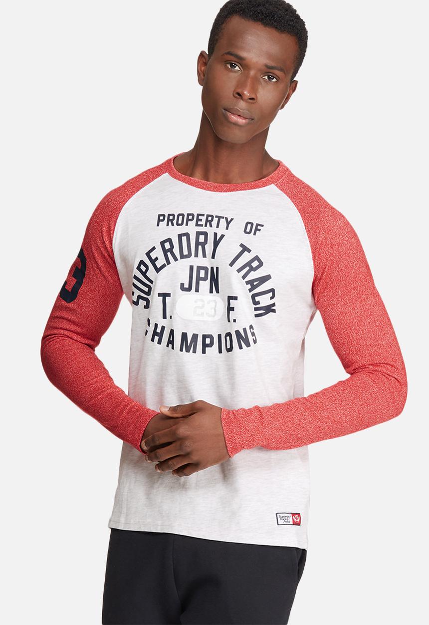 Superdry. - Trackster baseball tee