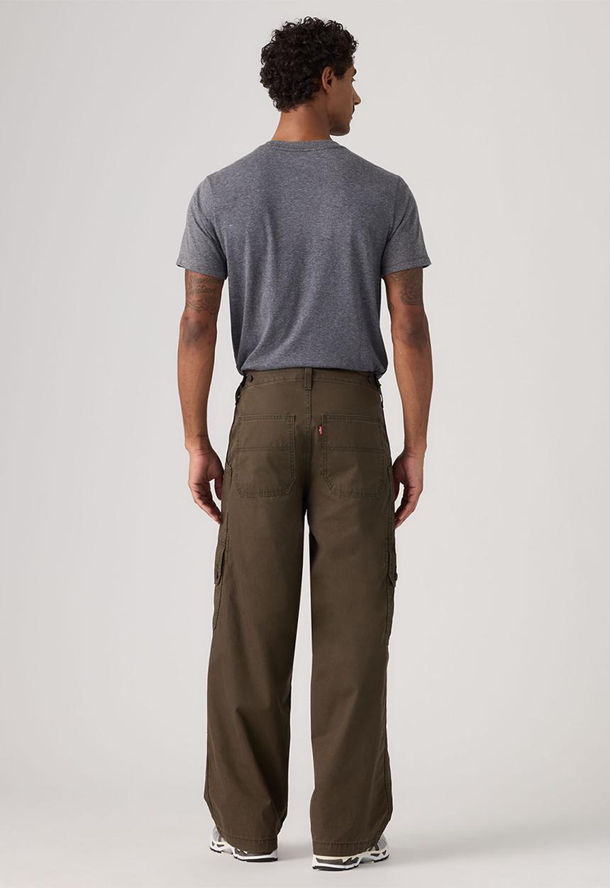 Levi’s® - BAGGY WIDE CARGO PANT - 007W6-0001 KOMODO GREEN LT WGT CANVAS