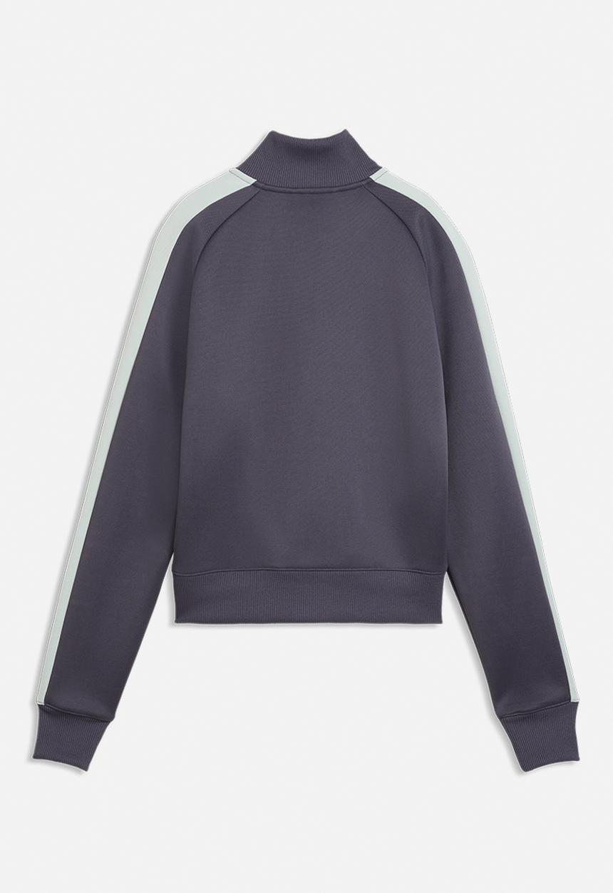 PUMA - T7 Always On Short Track Jacket - Inky Depths-Créme De Mint