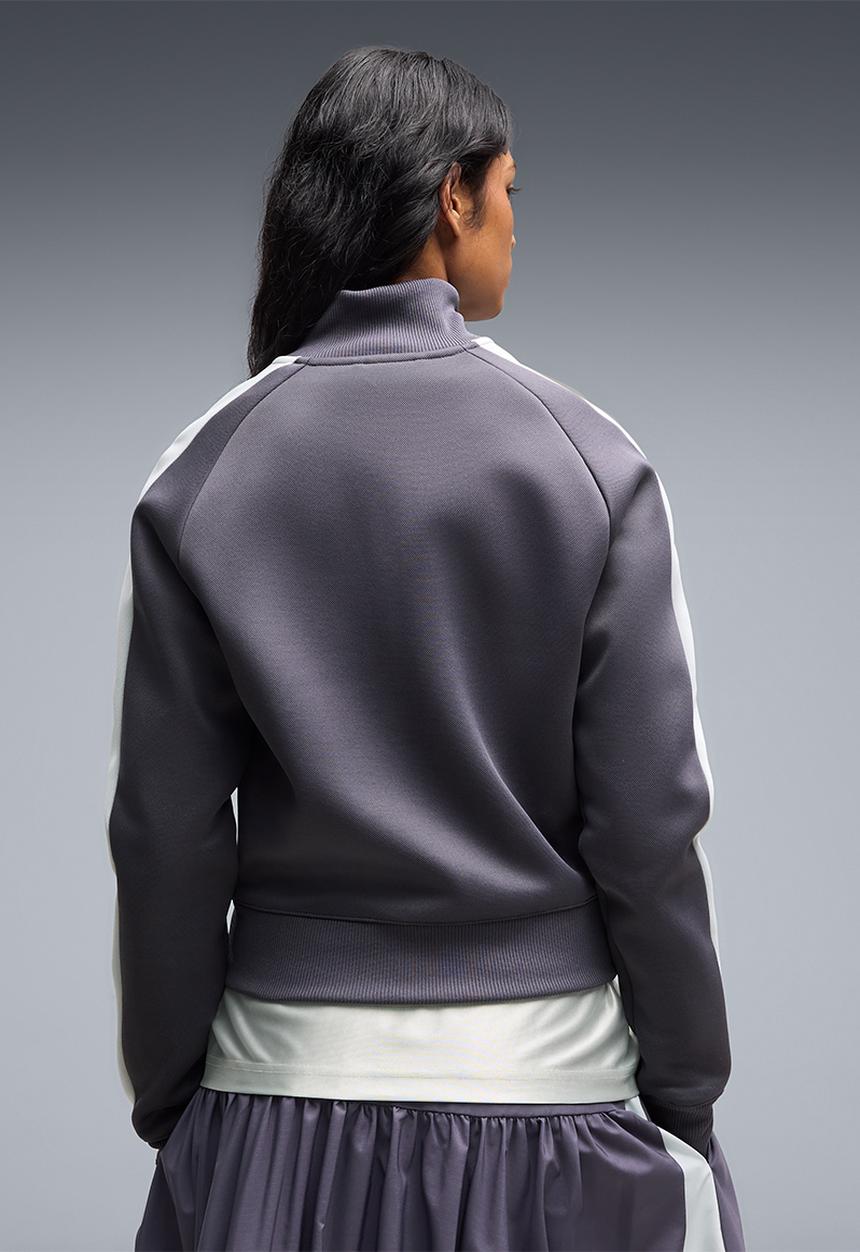 PUMA - T7 Always On Short Track Jacket - Inky Depths-Créme De Mint