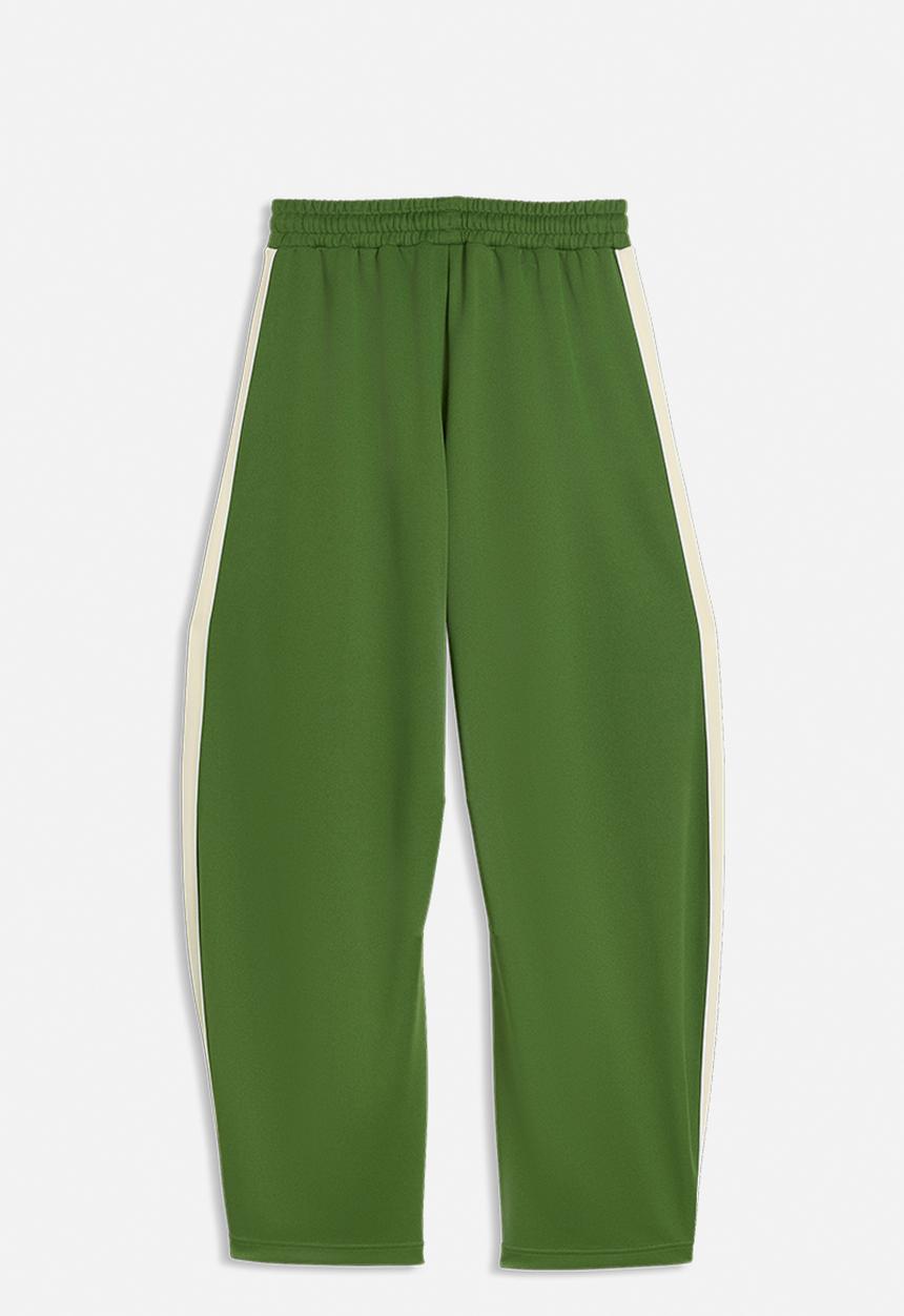 PUMA - T7 Relaxed Barrel Love Of The Cat Track Pants - Earthy Green