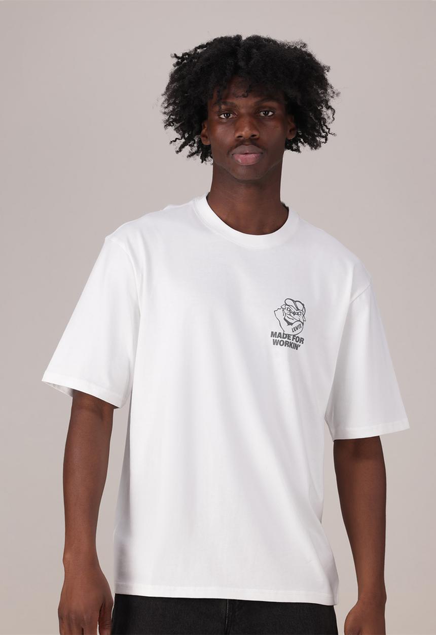 Levi’s® - WW GR TEE  ZA - MADE FOR WORKIN BRIGHT WHITE