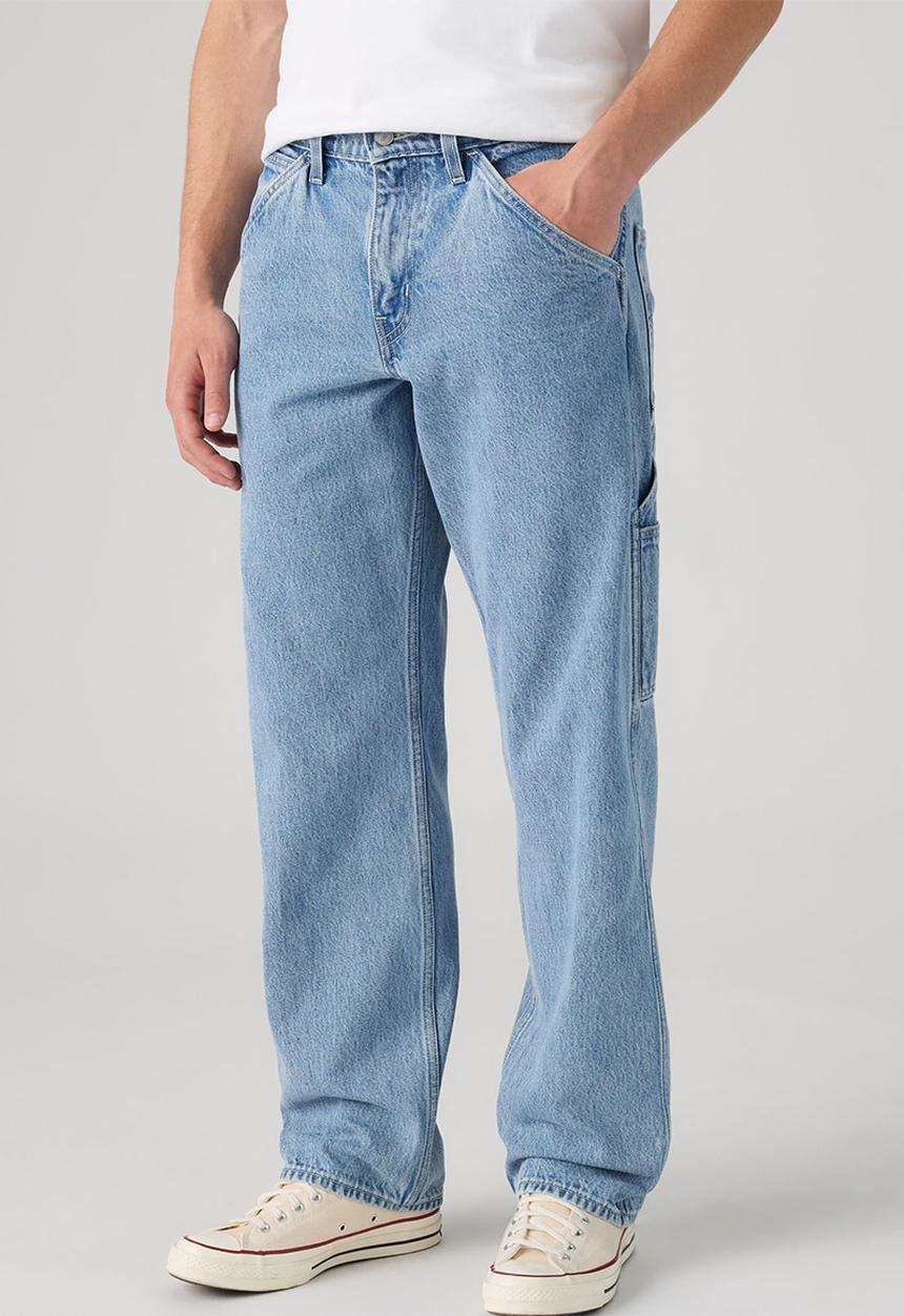 Levi’s® - 555 RELAXED CARPENTER - MED INDIGO - WORN IN
