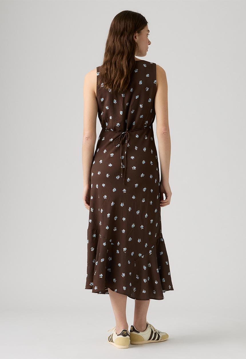 Levi’s® - Brita Slip Dress -  Runa Floral Java Viscose