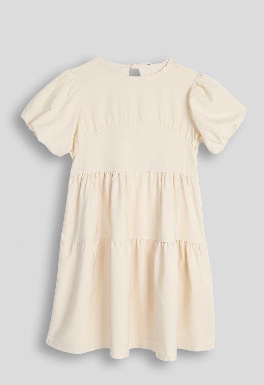 Pop Candy - Tiered midi dress - light khaki