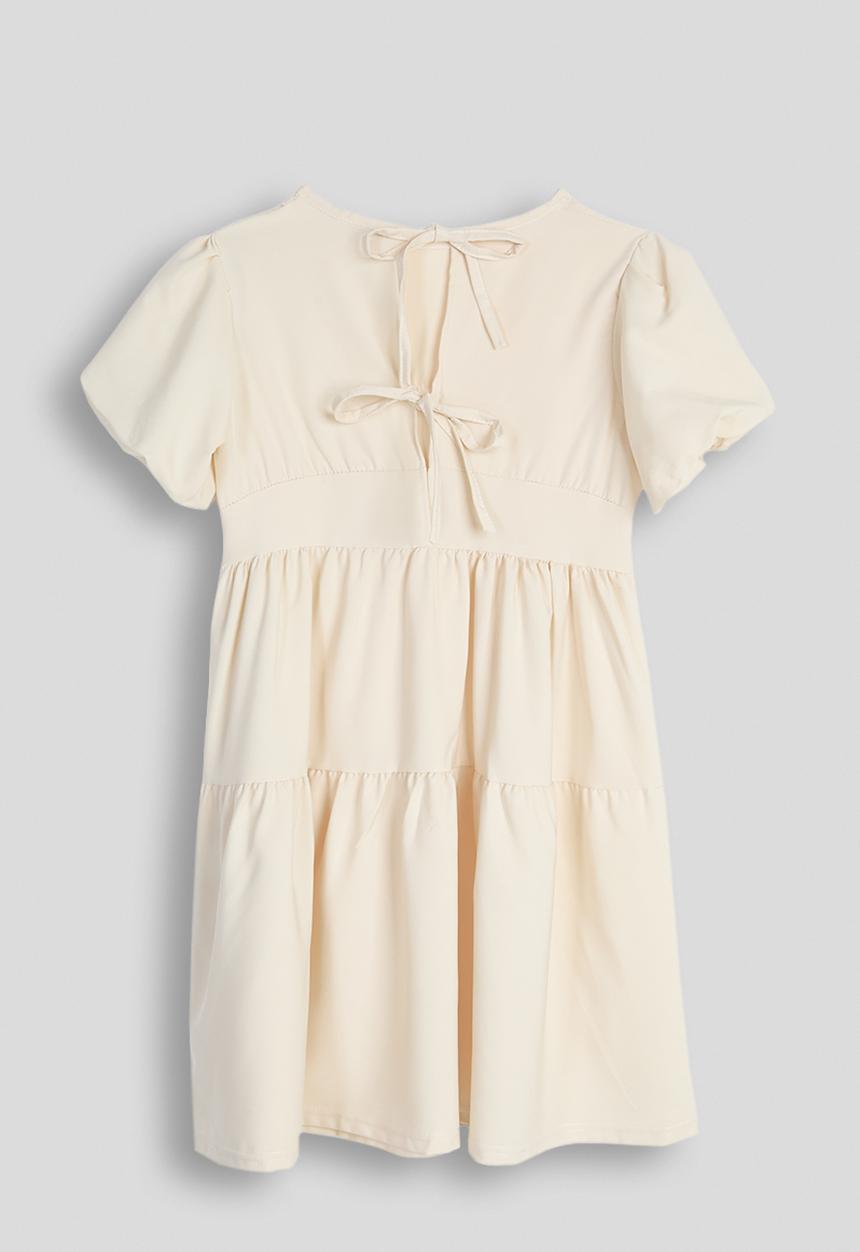 Pop Candy - Tiered midi dress - light khaki