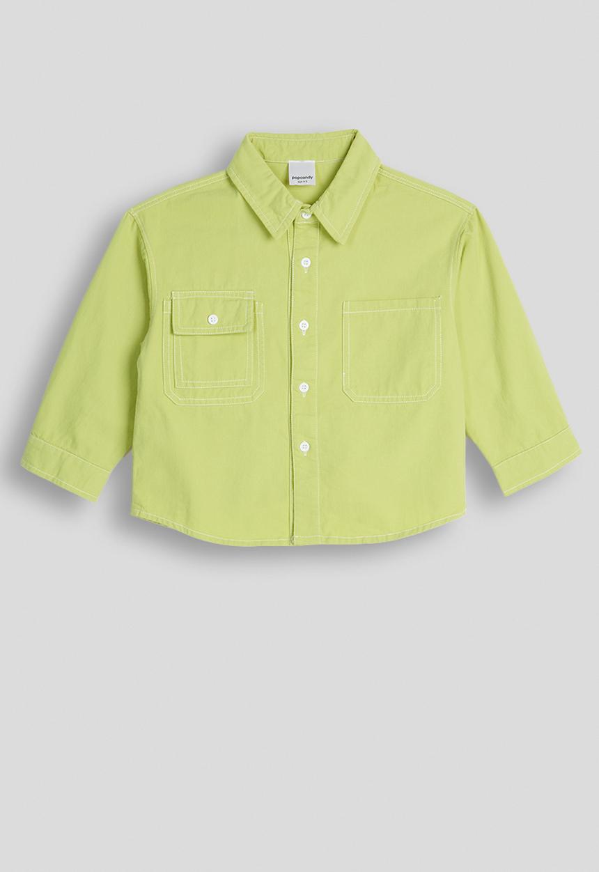 Pop Candy - Shacket - lime yellow