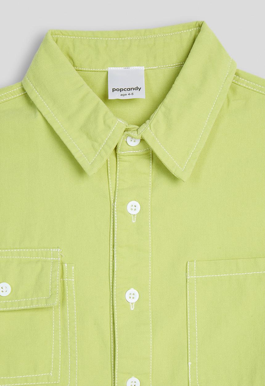 Pop Candy - Shacket - lime yellow