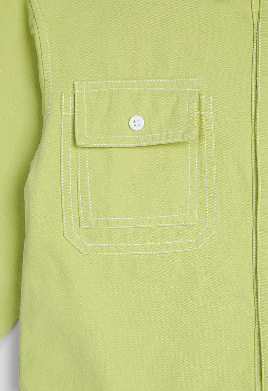 Pop Candy - Shacket - lime yellow