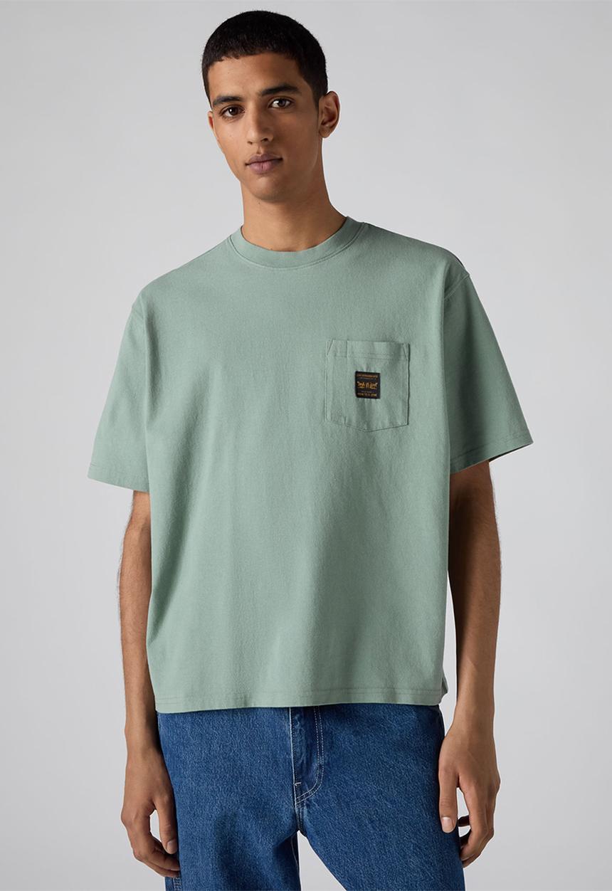 Levi’s® - SS WORKWEAR PKT TEE ZA - CHINOIS GREEN