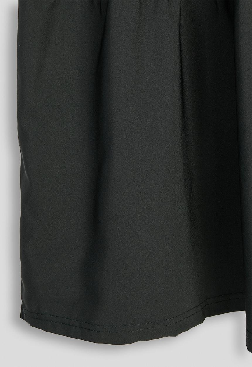 Pop Candy - Tiered midi dress - black