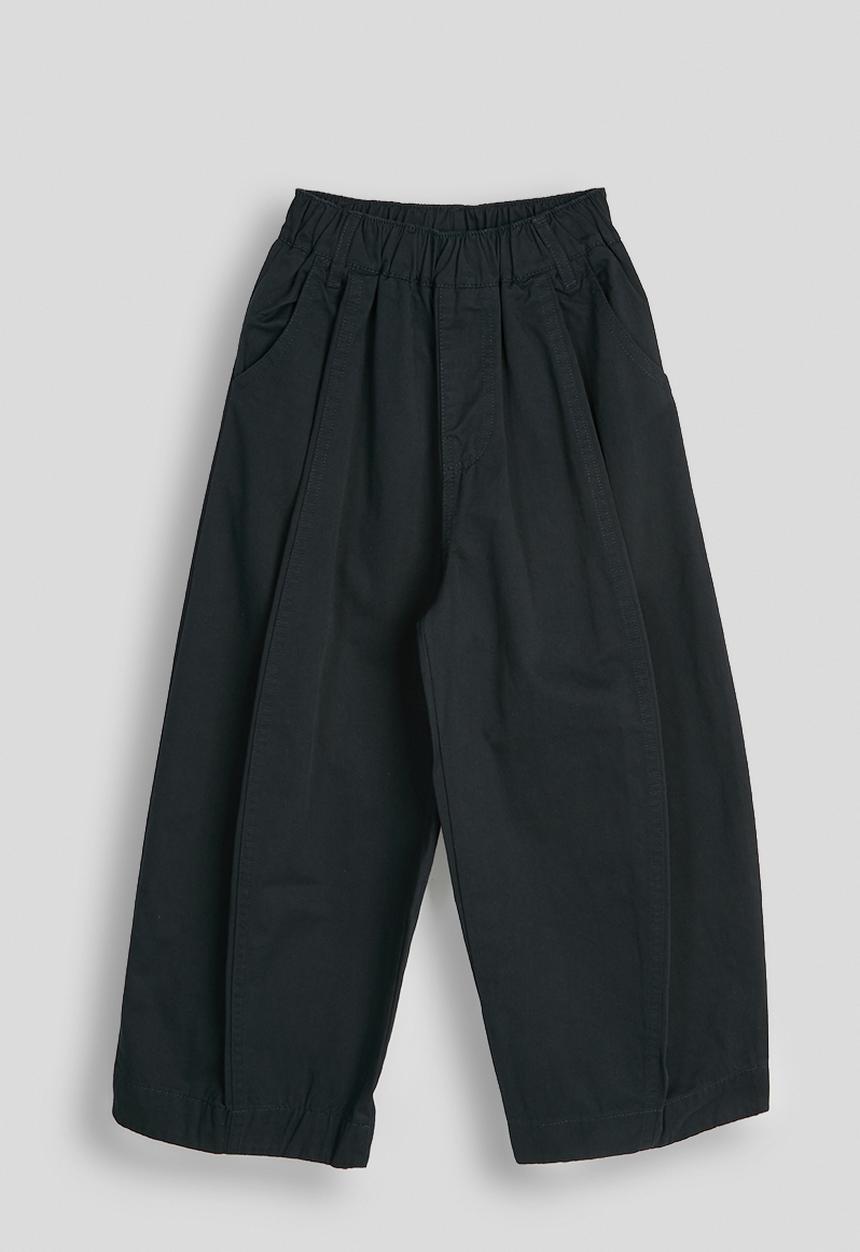 Pop Candy - Panelled wide leg pants - dark navy