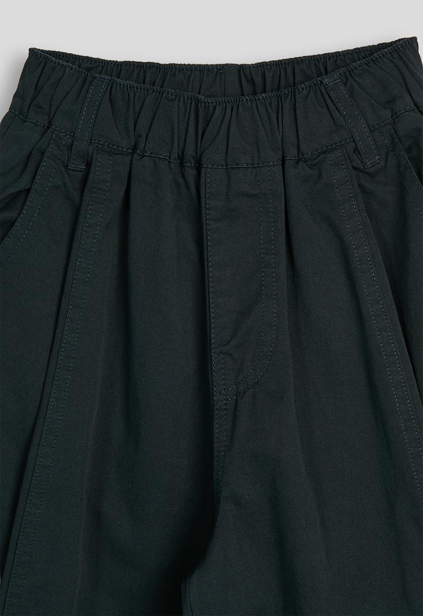 Pop Candy - Panelled wide leg pants - dark navy