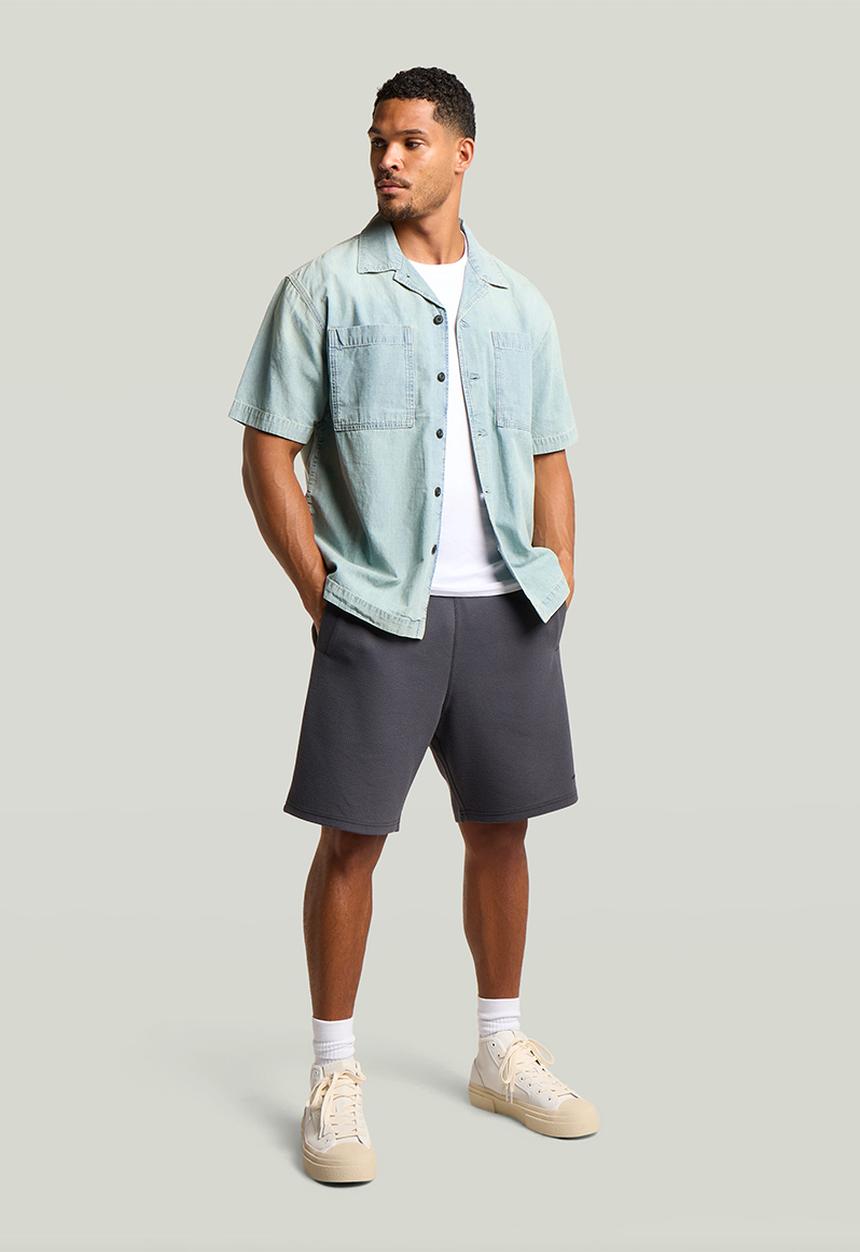 G-STAR - Structured Jersey Short - Petrol