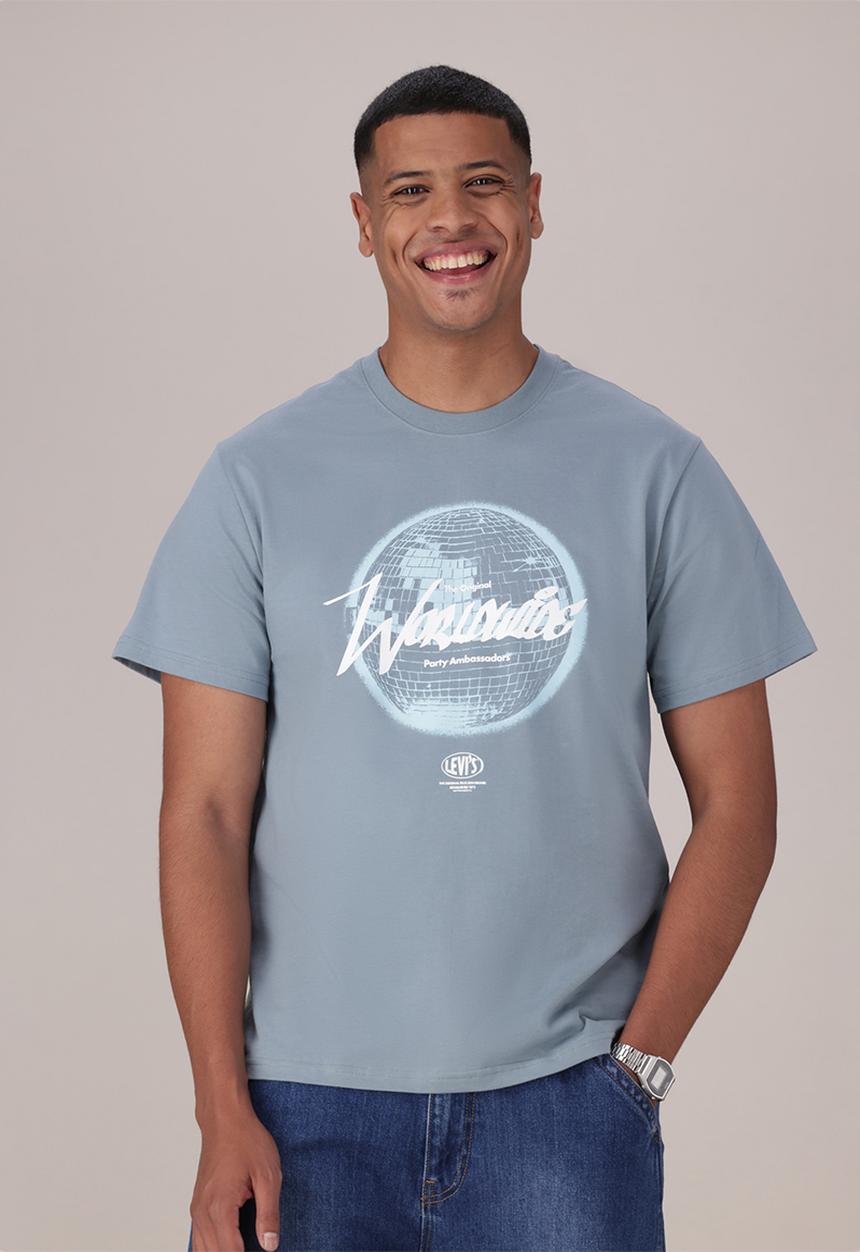 Levi’s® - SS RELAXED FIT TEE ZA - WORLDWIDE STORMY SEA