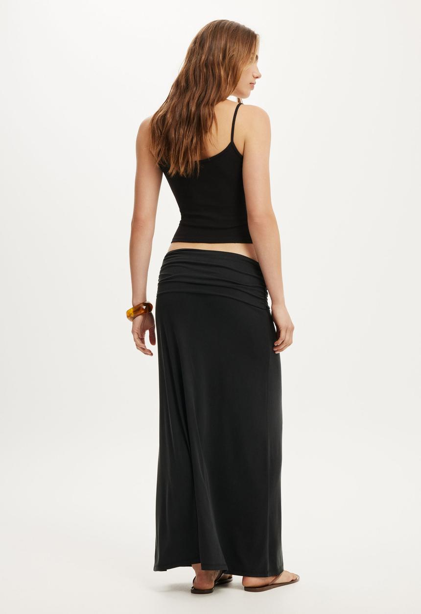 Cotton On - Honey Maxi Skirt - Black
