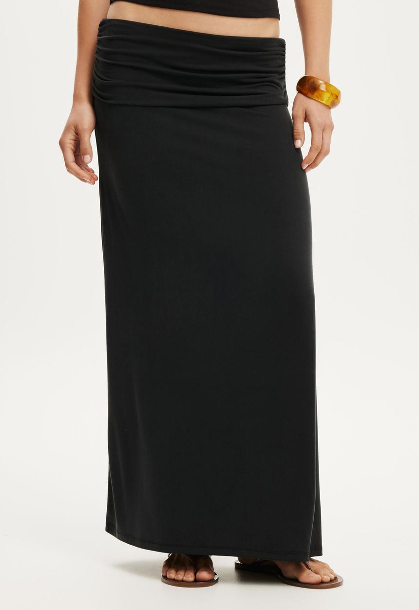 Cotton On - Honey Maxi Skirt - Black
