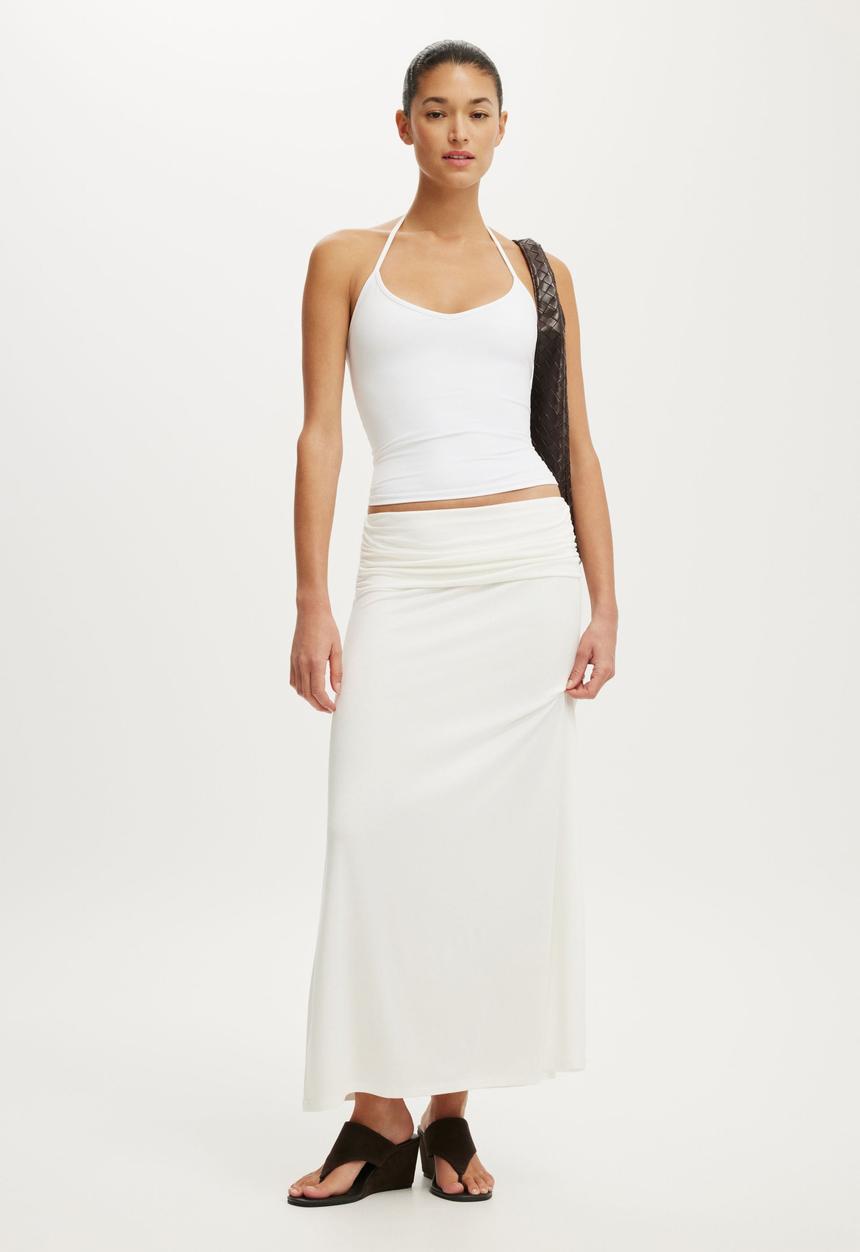 Cotton On - Honey Maxi Skirt - Vintage White