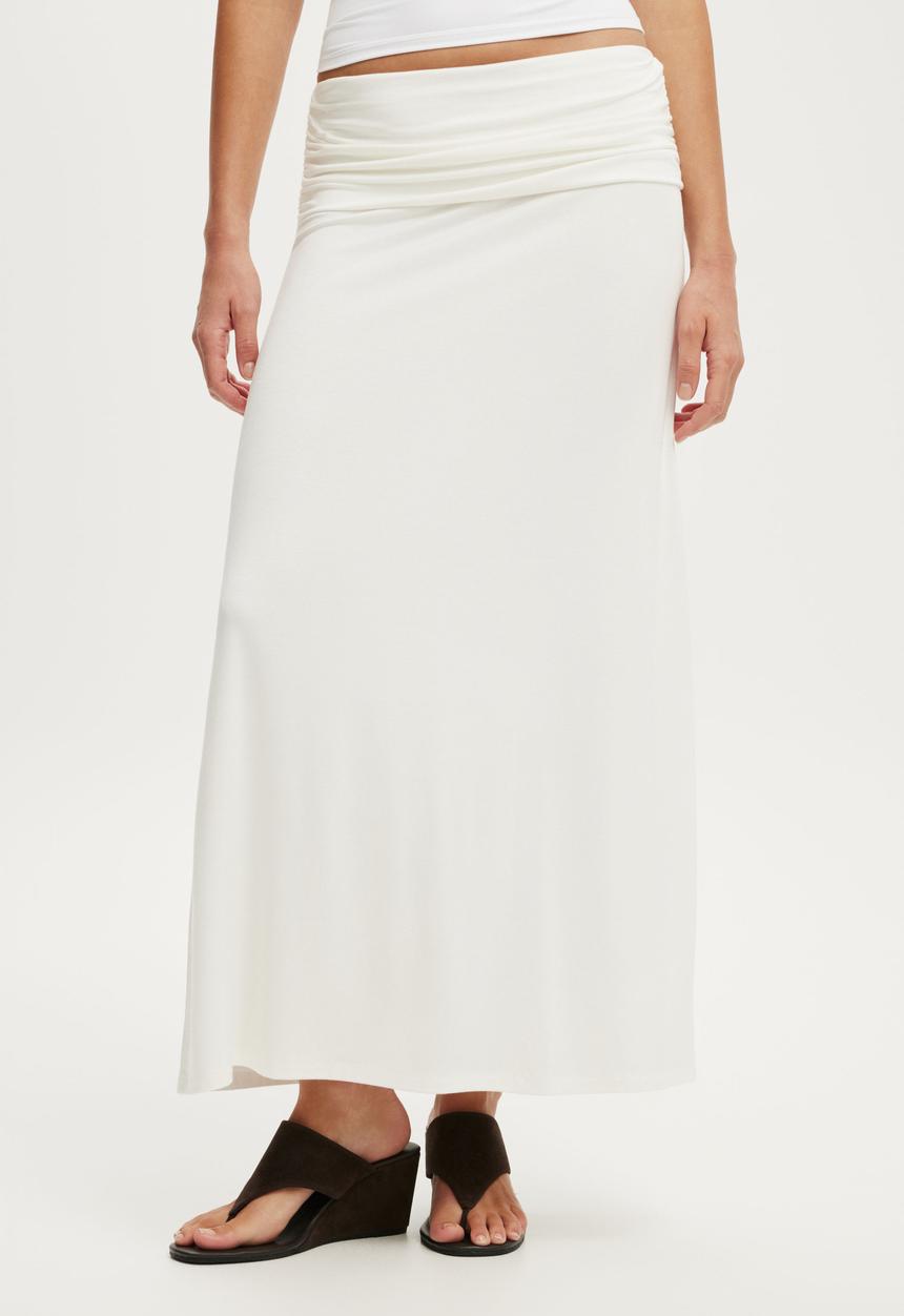 Cotton On - Honey Maxi Skirt - Vintage White