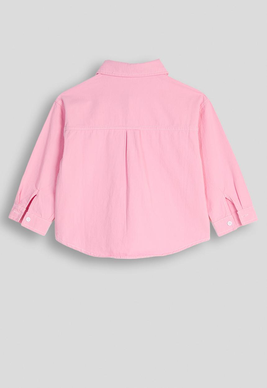 Pop Candy - Shacket - carnation pink