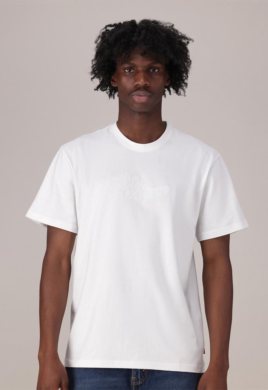 Levi’s® - SS RELAXED FIT TEE ZA - LEVIS CREST EGRET