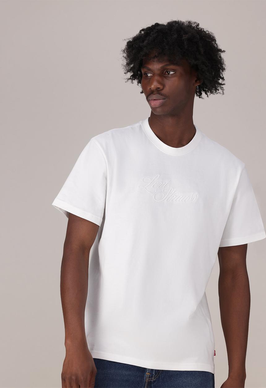 Levi’s® - SS RELAXED FIT TEE ZA - LEVIS CREST EGRET