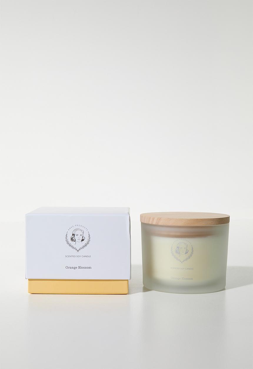 Anke Products - Orange Blossom scented soy candle - 370g