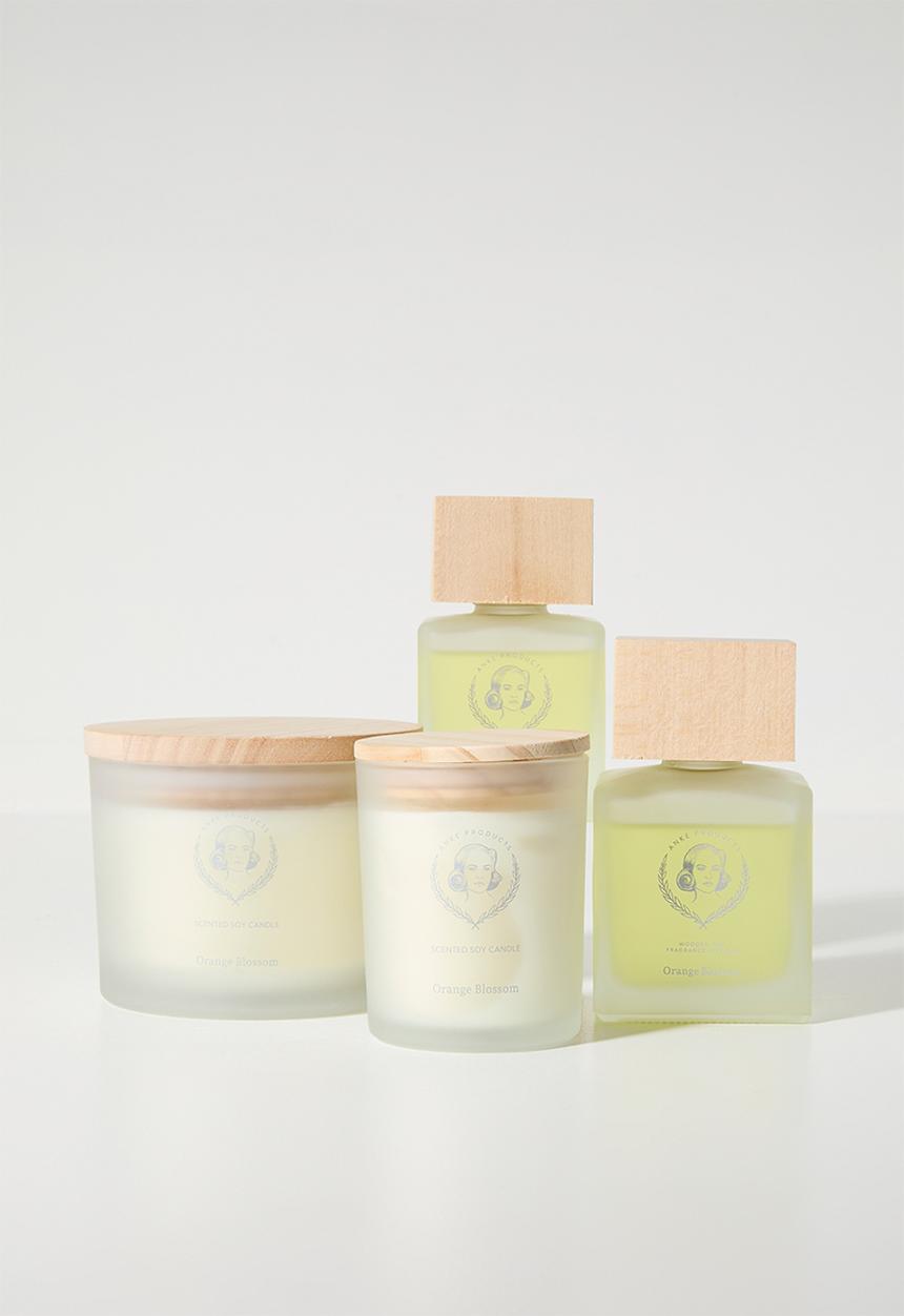 Anke Products - Orange Blossom scented soy candle - 370g