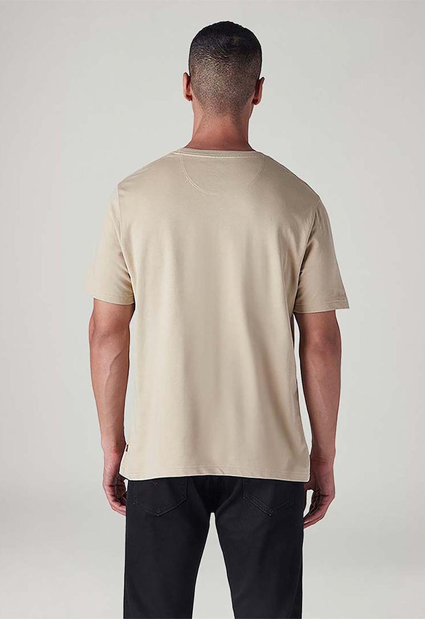 Levi’s® - SP SOFT QUILT EMBOSS GRP TEE - Khaki / Beige